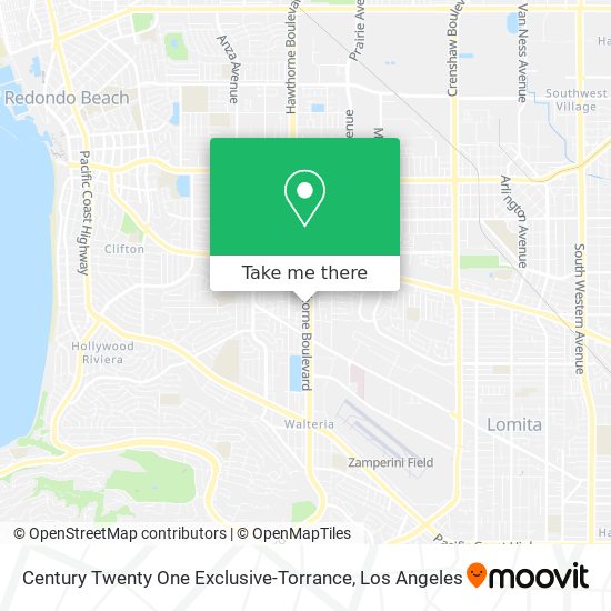 Century Twenty One Exclusive-Torrance map