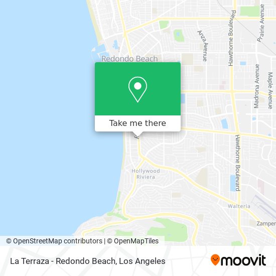 Mapa de La Terraza - Redondo Beach