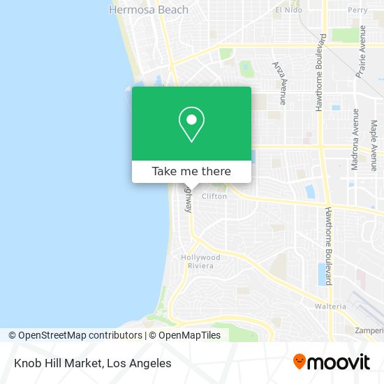 Mapa de Knob Hill Market