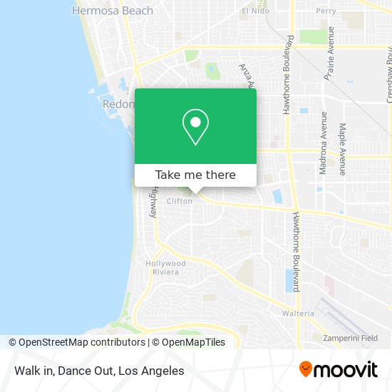 Walk in, Dance Out map