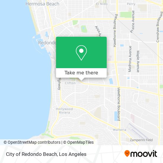 Mapa de City of Redondo Beach