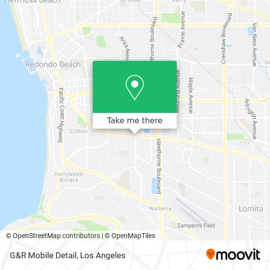 G&R Mobile Detail map