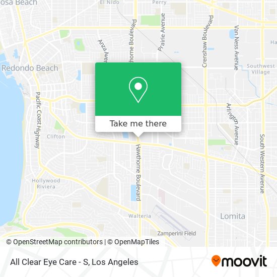 All Clear Eye Care - S map