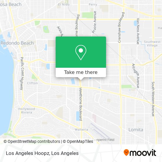 Mapa de Los Angeles Hoopz