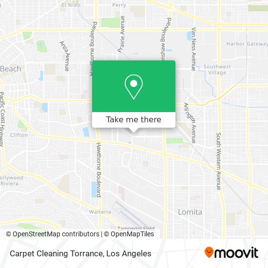 Mapa de Carpet Cleaning Torrance