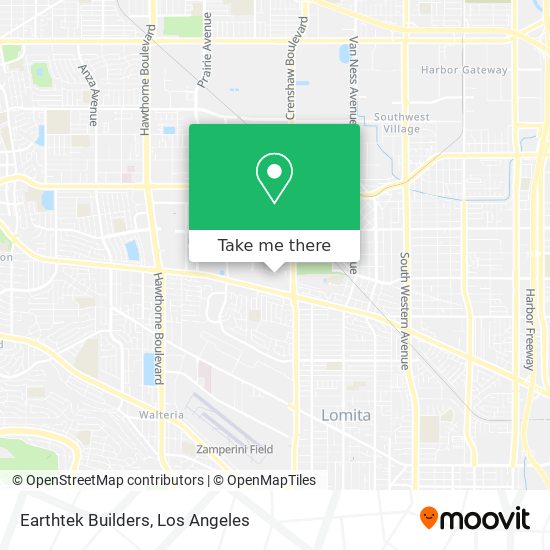 Earthtek Builders map