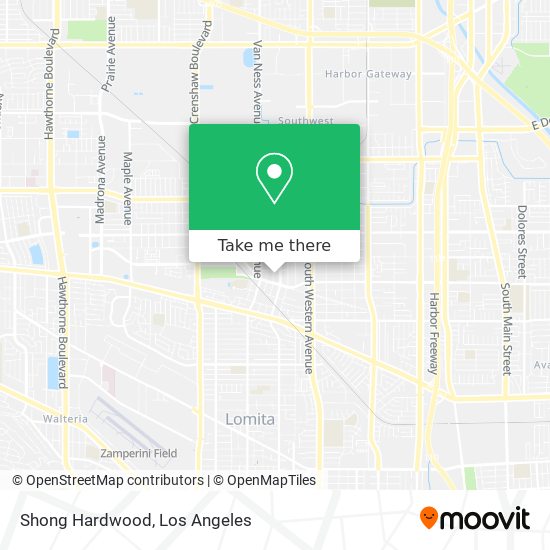 Shong Hardwood map