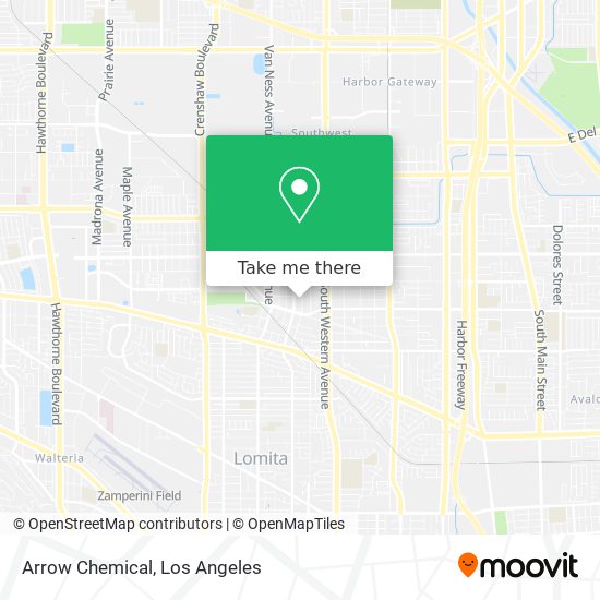 Arrow Chemical map