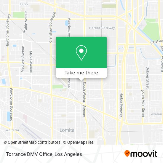 Torrance DMV Office map
