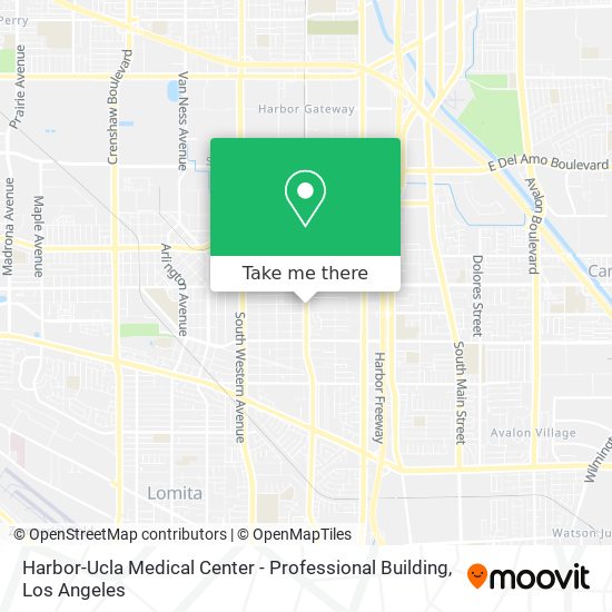 Harbor-Ucla Medical Center - Professional Building map