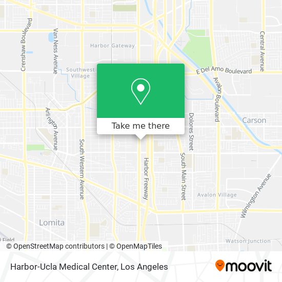 Mapa de Harbor-Ucla Medical Center