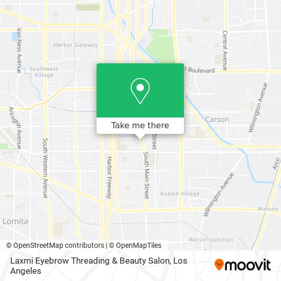 Laxmi Eyebrow Threading & Beauty Salon map