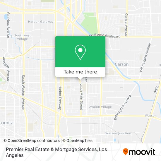 Premier Real Estate & Mortgage Services map