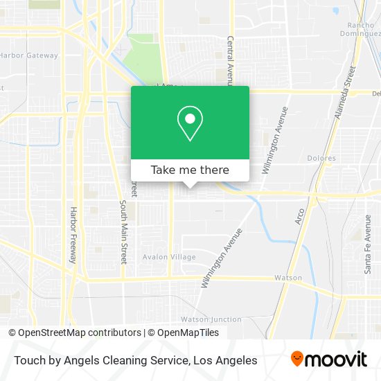 Mapa de Touch by Angels Cleaning Service