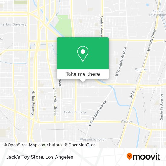 Mapa de Jack's Toy Store