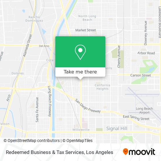 Mapa de Redeemed Business & Tax Services