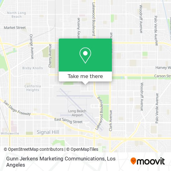 Mapa de Gunn Jerkens Marketing Communications