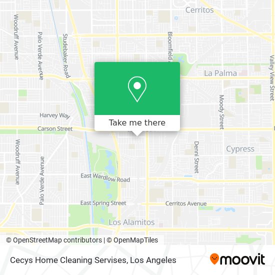 Mapa de Cecys Home Cleaning Servises