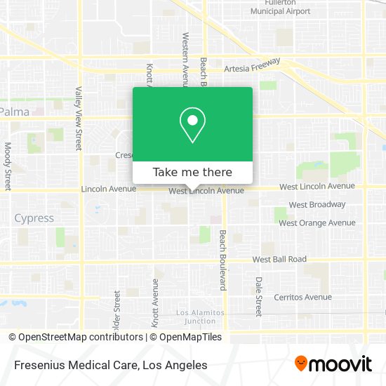 Fresenius Medical Care map