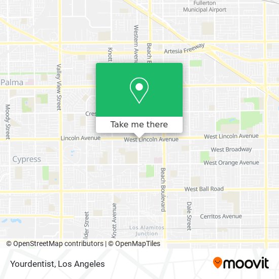 Yourdentist map