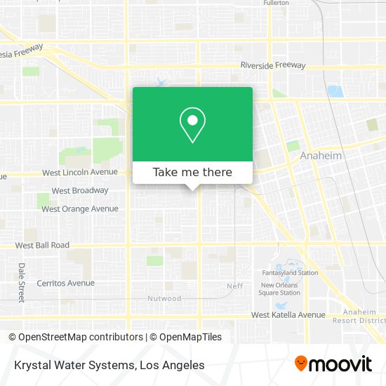 Krystal Water Systems map