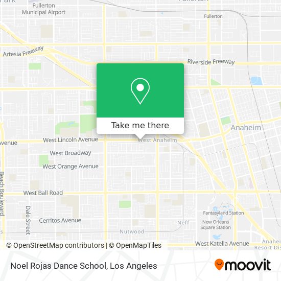 Noel Rojas Dance School map