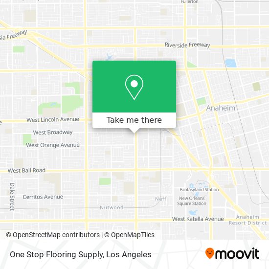 One Stop Flooring Supply map