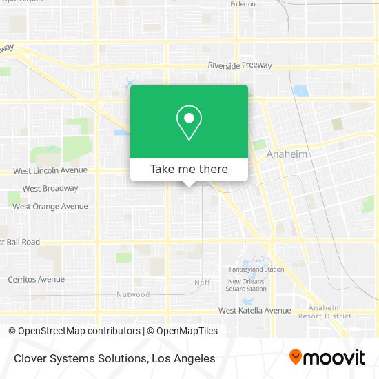 Clover Systems Solutions map