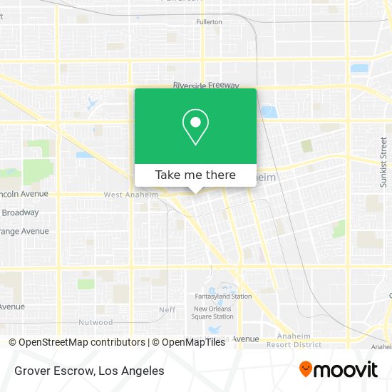 Grover Escrow map