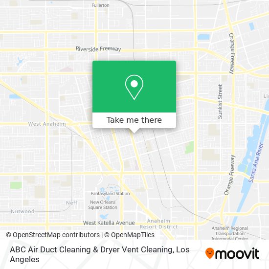 Mapa de ABC Air Duct Cleaning & Dryer Vent Cleaning