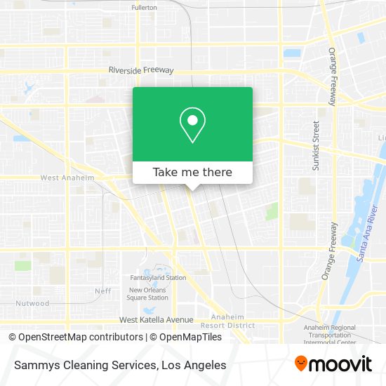 Sammys Cleaning Services map