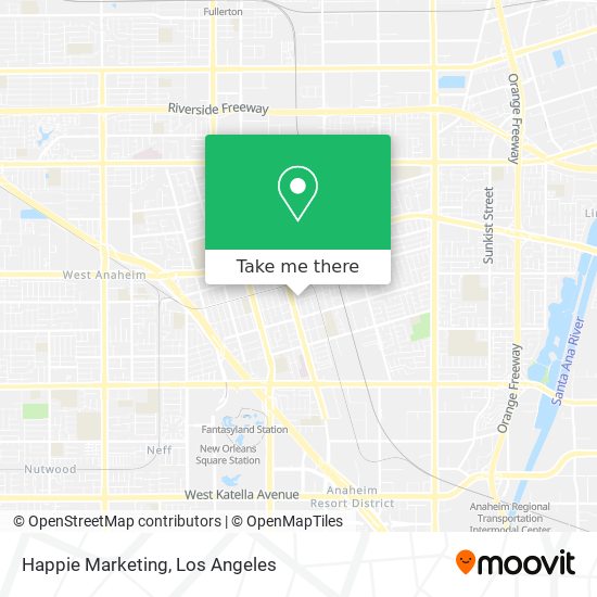 Happie Marketing map