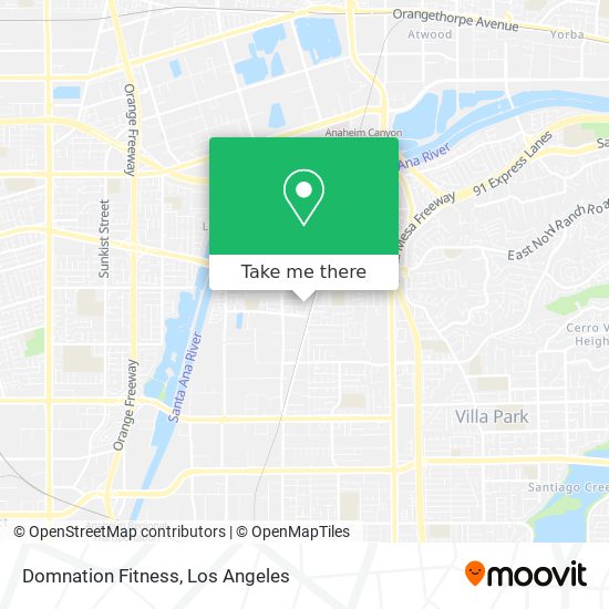 Mapa de Domnation Fitness