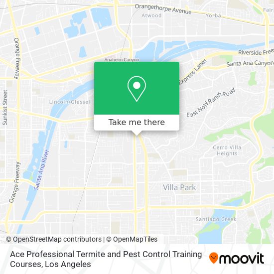 Ace Professional Termite and Pest Control Training Courses map