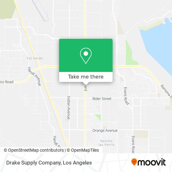 Drake Supply Company map