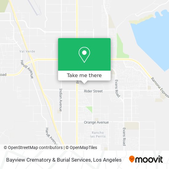 Mapa de Bayview Crematory & Burial Services