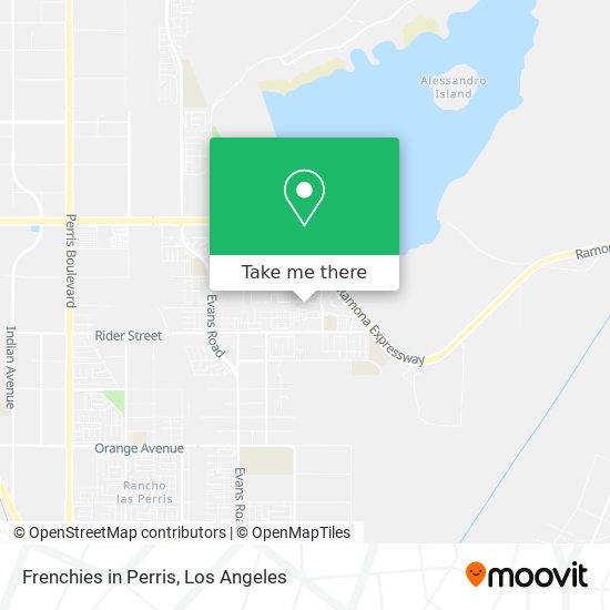 Frenchies in Perris map