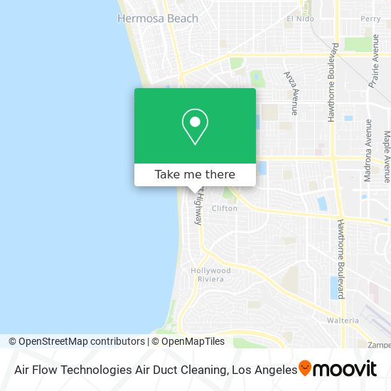 Mapa de Air Flow Technologies Air Duct Cleaning