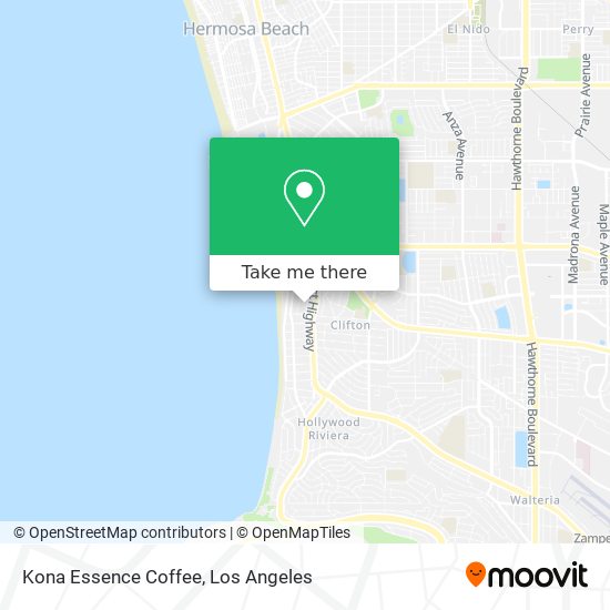 Kona Essence Coffee map