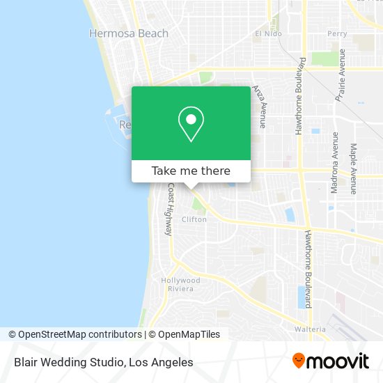 Blair Wedding Studio map