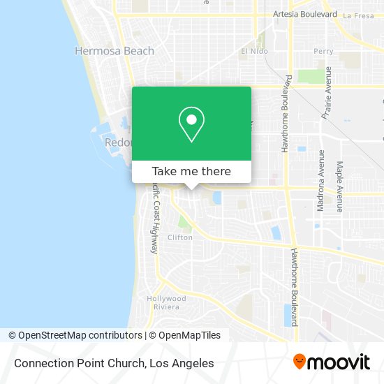 Connection Point Church map