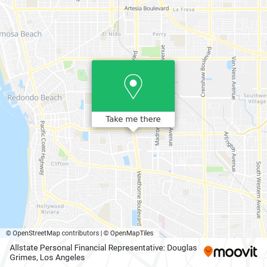 Mapa de Allstate Personal Financial Representative: Douglas Grimes