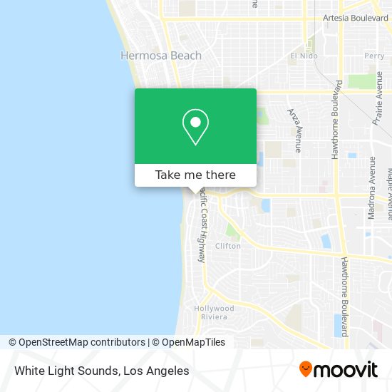 White Light Sounds map