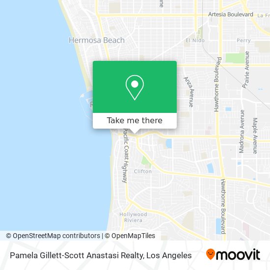 Pamela Gillett-Scott Anastasi Realty map