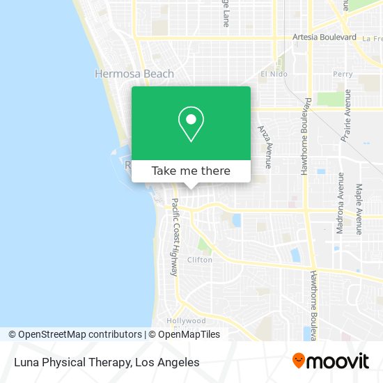 Mapa de Luna Physical Therapy
