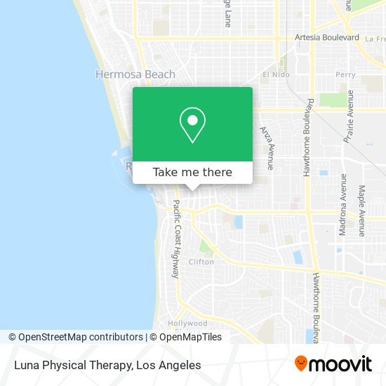 Luna Physical Therapy map