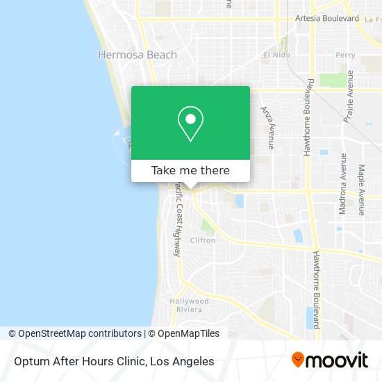 Mapa de Optum After Hours Clinic