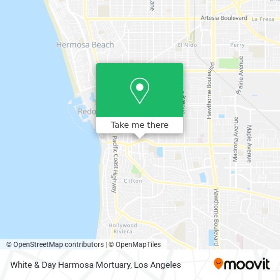 White & Day Harmosa Mortuary map