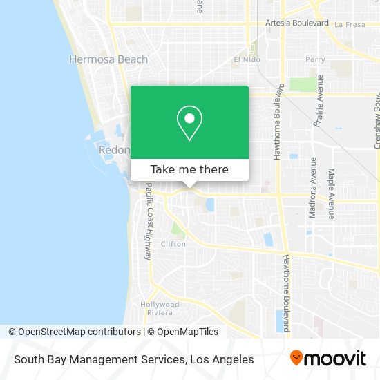 Mapa de South Bay Management Services