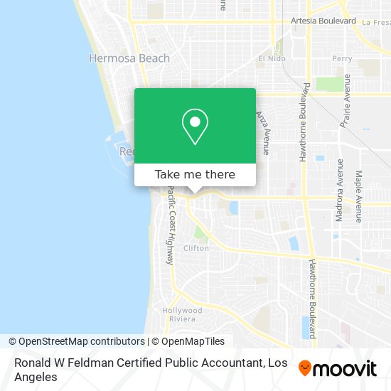 Ronald W Feldman Certified Public Accountant map